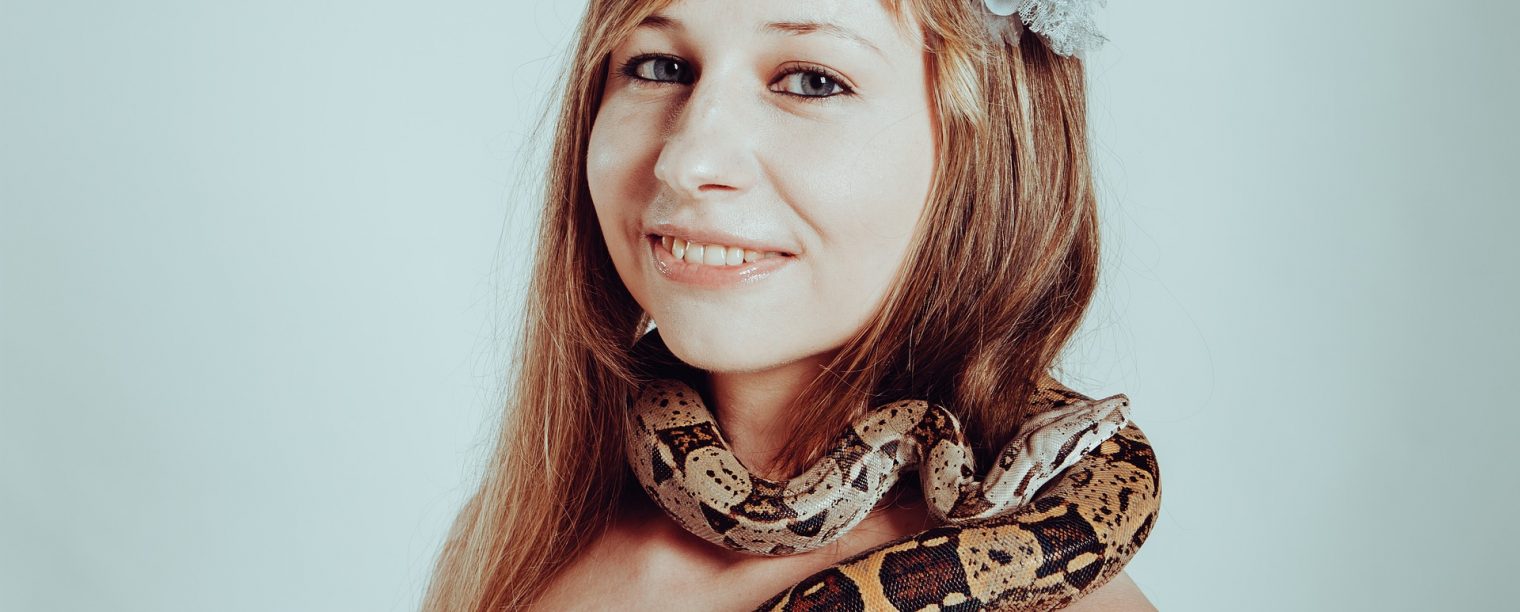 Shocking: 10 Celebs who posed with Huge snakes!
